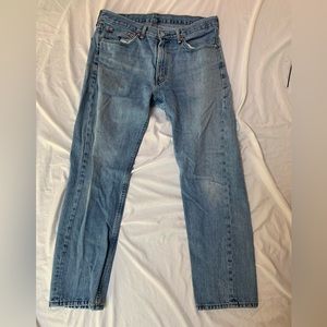 Levi's Men's Blue Jeans Regular Fit 505 W36 L32 Denim See pictures